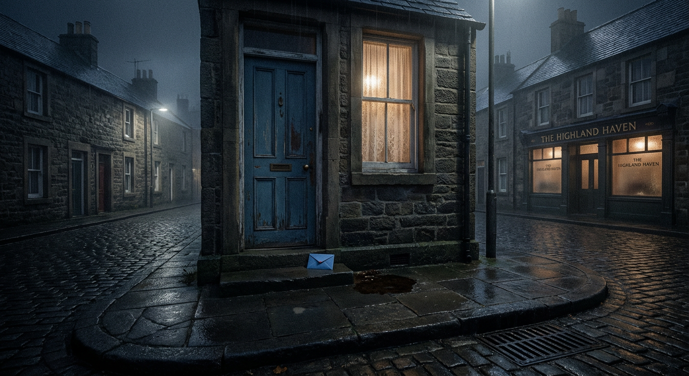 The Blue Envelope: Who Killed Alistair Wilson on His Own Doorstep in Nairn?