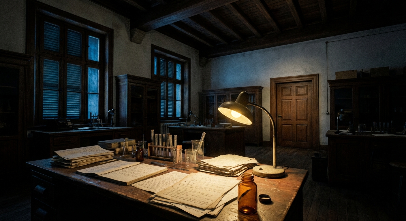 O Laboratório Trancado: Dr. Wijewardena e a Química da Morte Conveniente