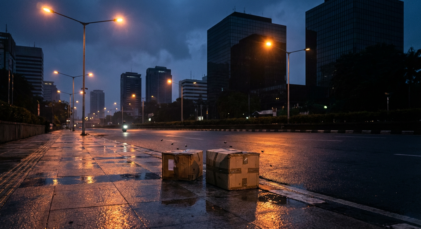 Setiabudi 13: O Homem nas Caixas da Grande Avenida de Jacarta